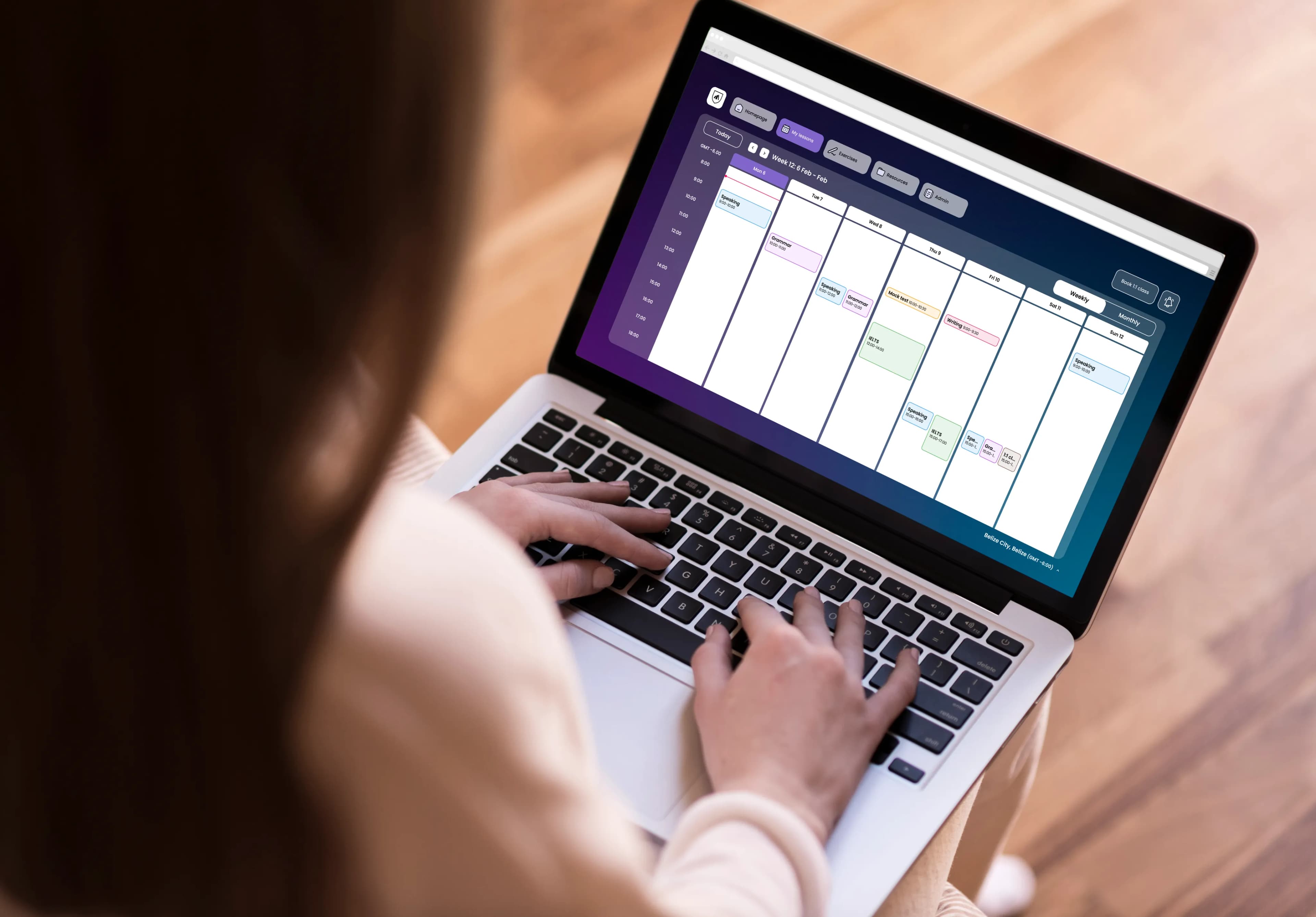 Flexible lesson schedule
