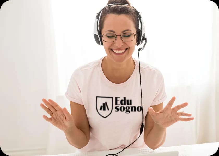 Live lessons with native speaker